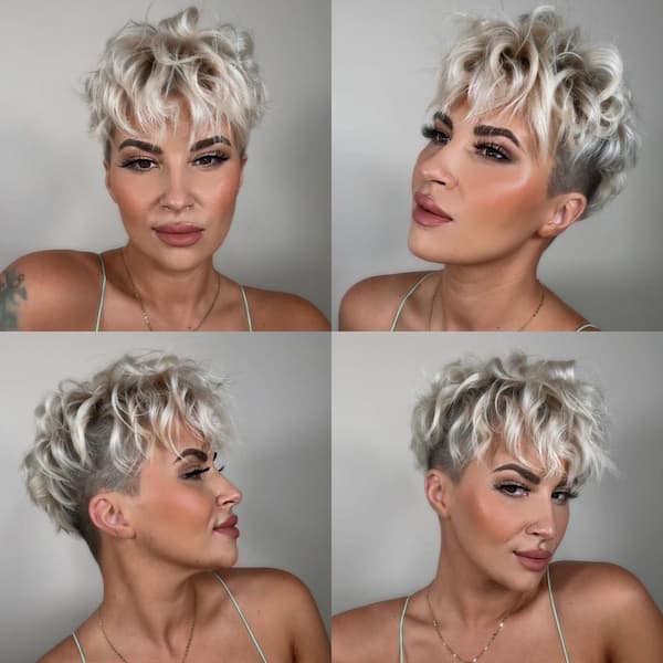 Short Sassy Pixie with Undercut