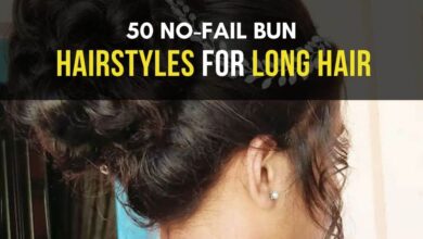 50 no-fail bun hairstyles for long hair