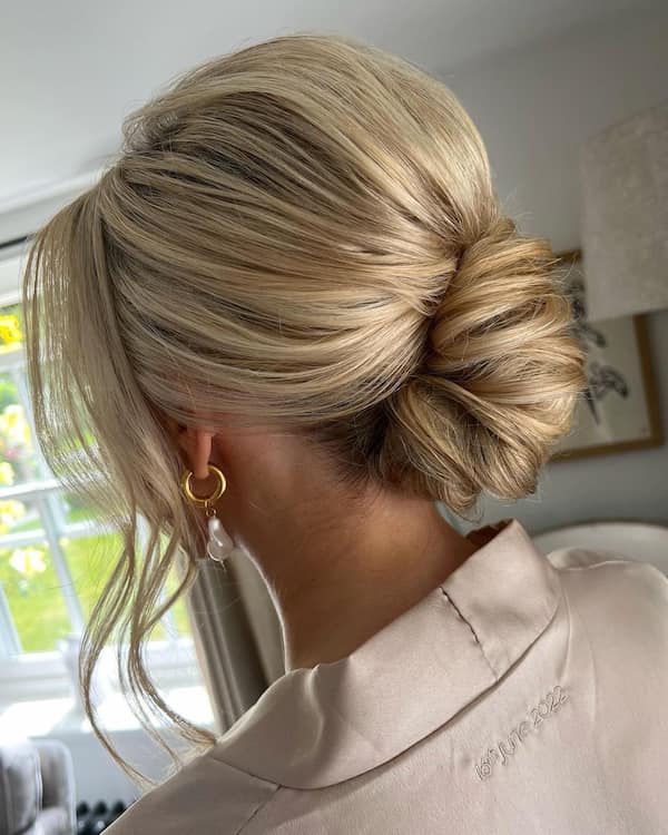 Bridal Low Bun