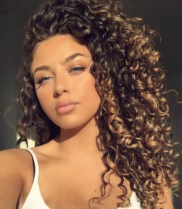 50 Adorable Hairstyles for Long Curly Hair