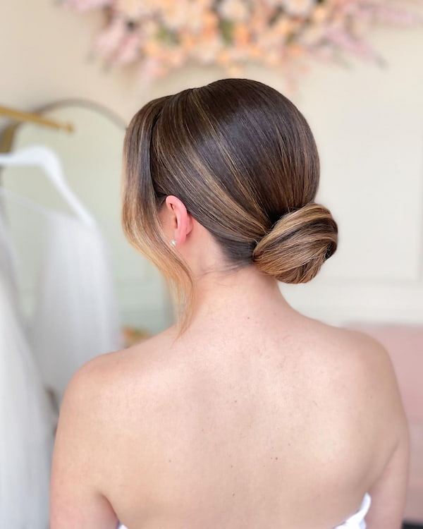 Cool Bridal Bun