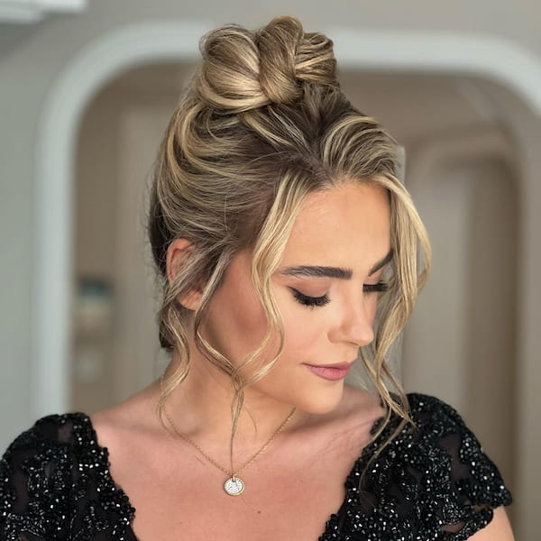 Fancy Summer Updo for Parties