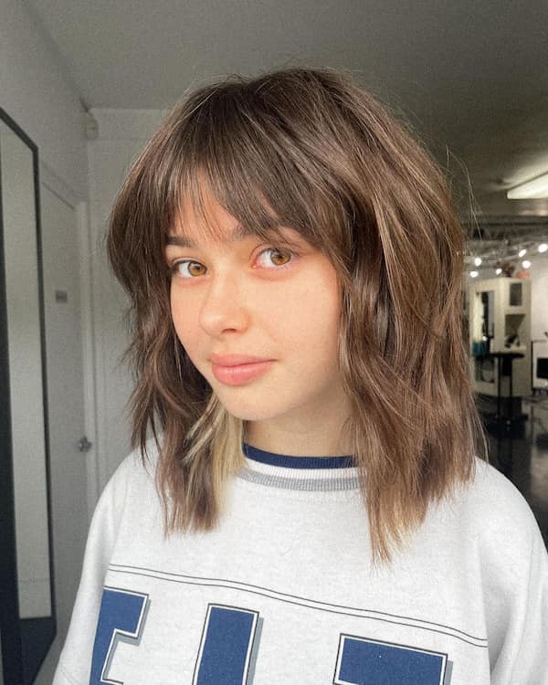 French Bob with Fringe