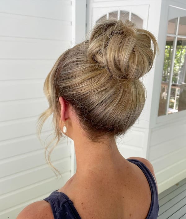 High Comb Bun