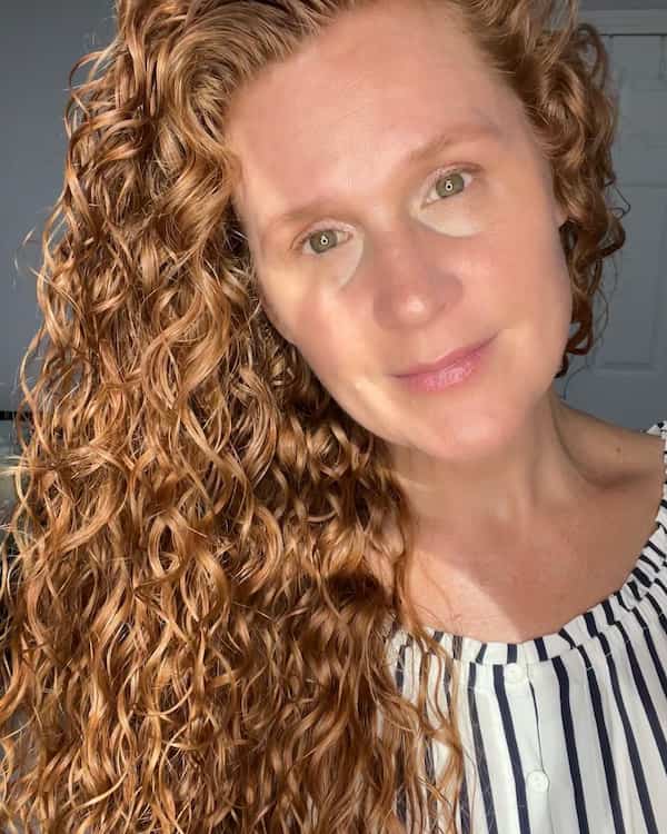 Long Curly Hair for Women Over 50