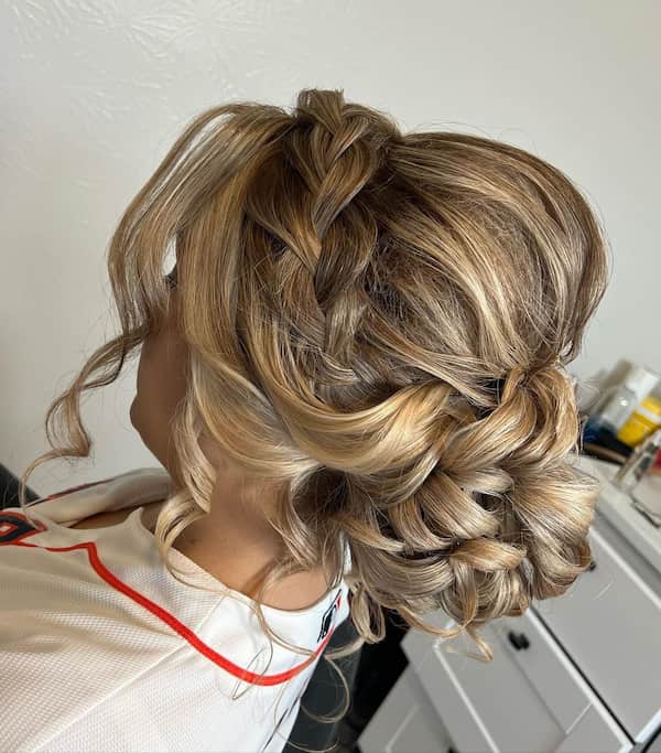 Messy Loose Updo