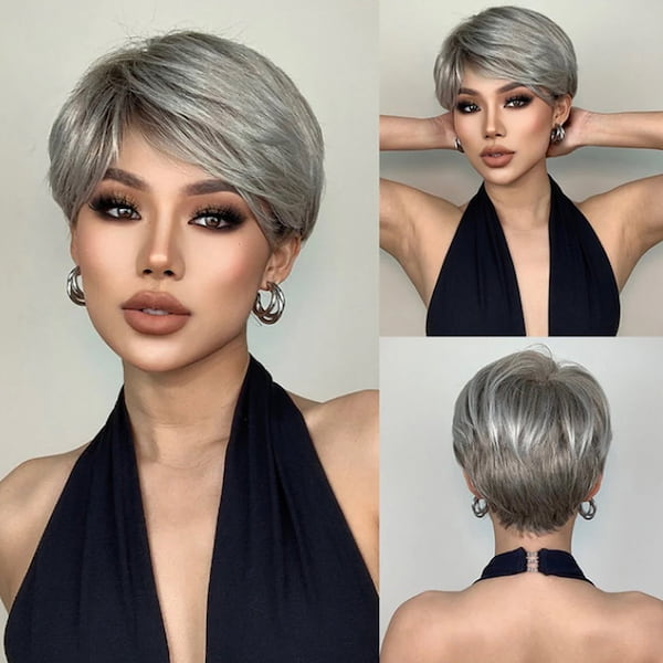 Round Cap Pixie Bob Haircut