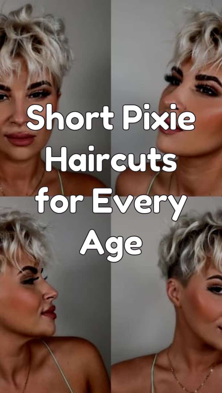 short pixie haircuts pin