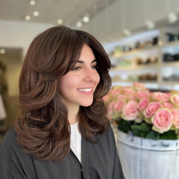 Blow Out Layered Butterfly Haircut