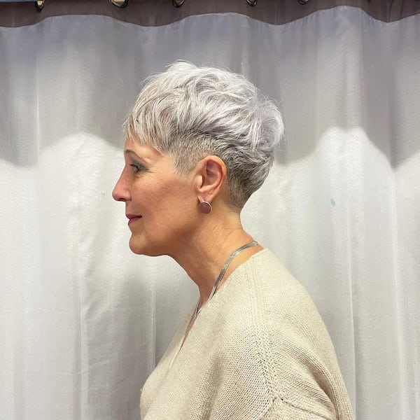 Short Choppy Textured Cut