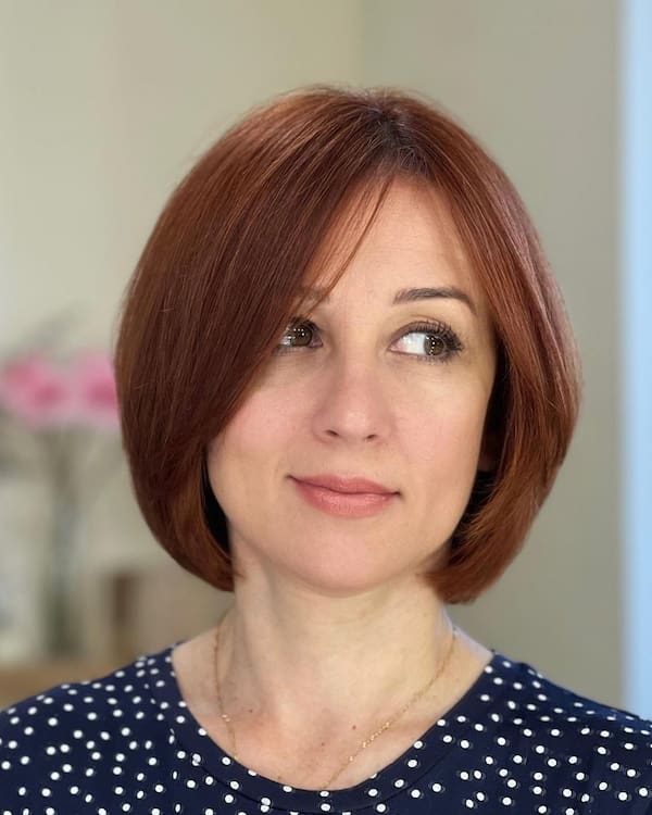 Brown Perfectly Layered Bob