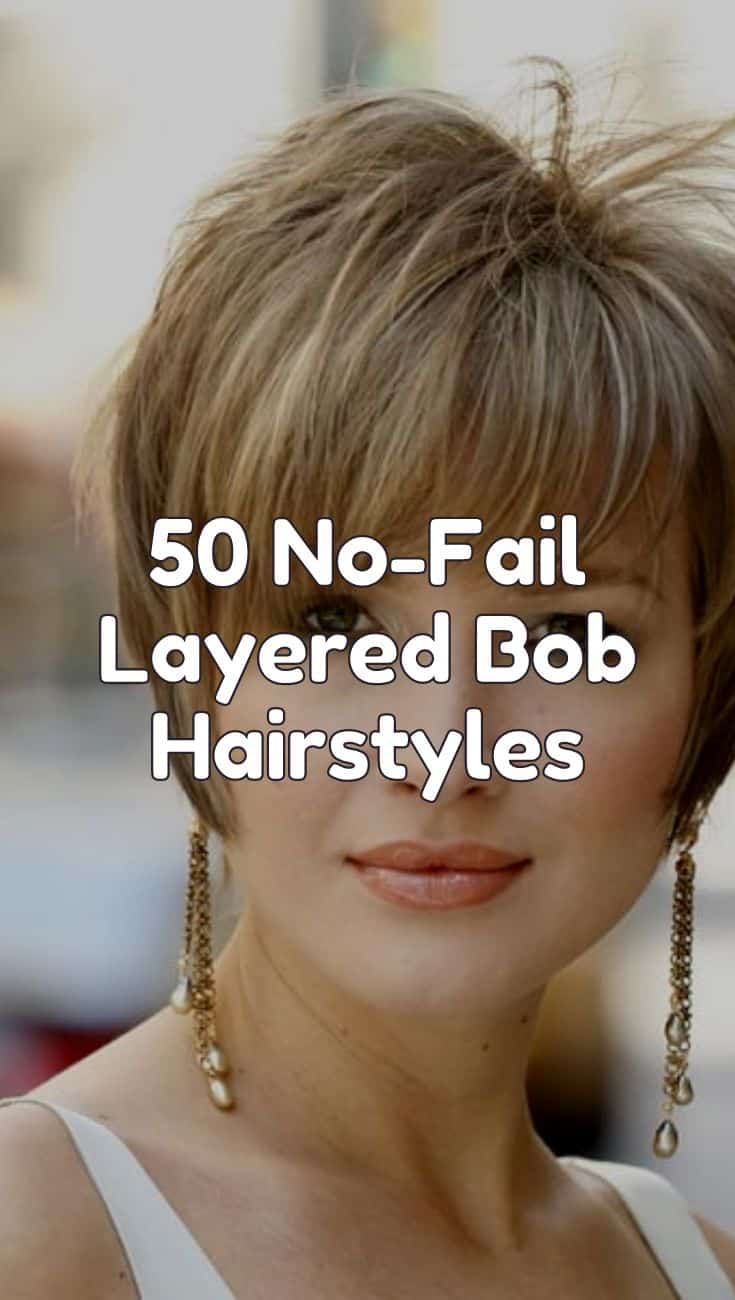 layered bob hairstyles pin