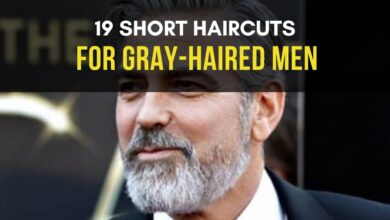 19 short haircuts for gray hair men