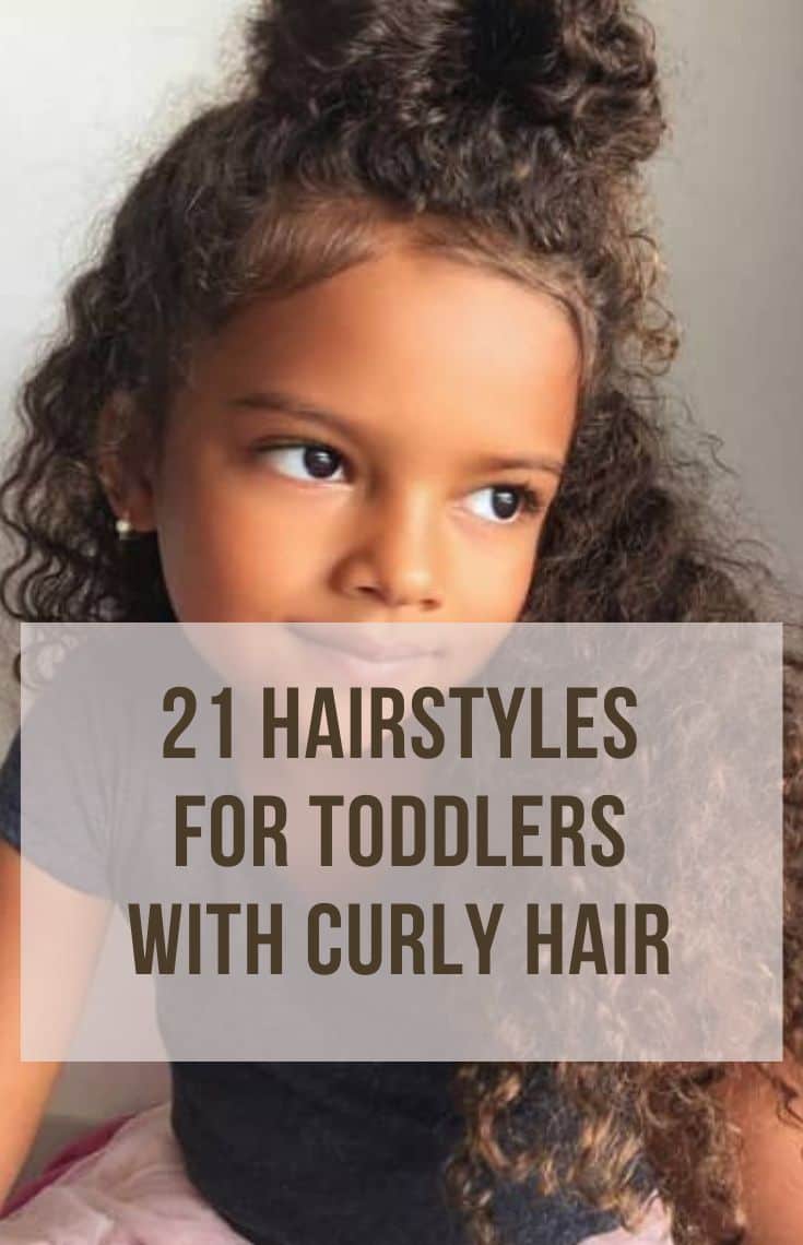 Long Curls - Haircuts for Toddlers with Curly Hair