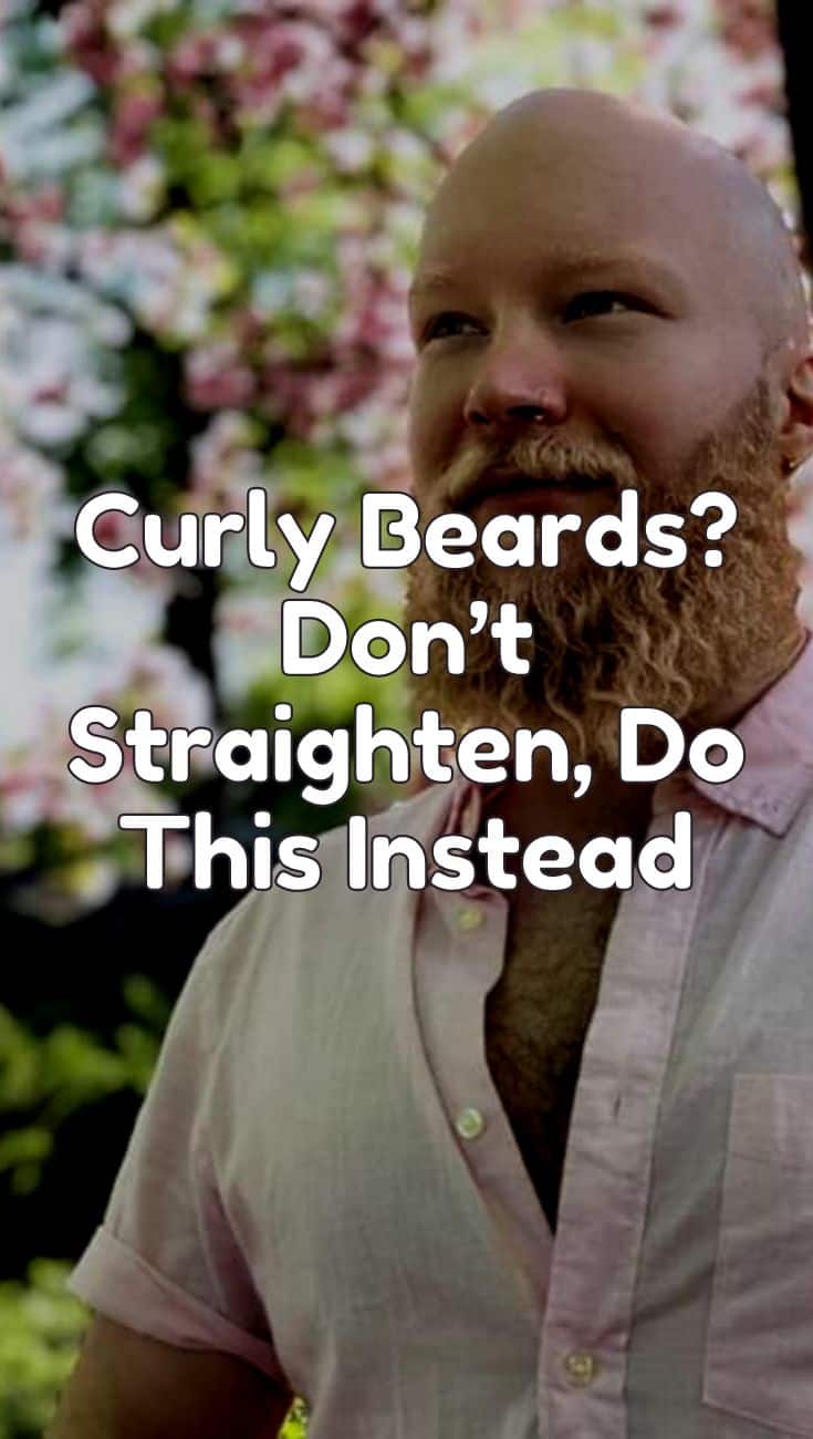 curly beards pin