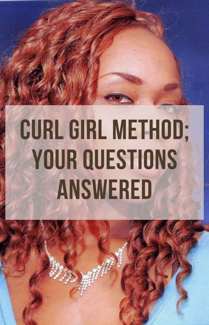curly girl method faq pin