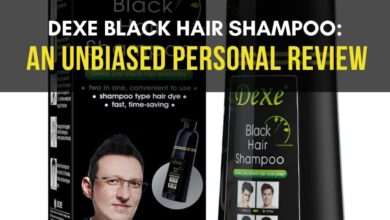 dexe black hair shampoo review thumb