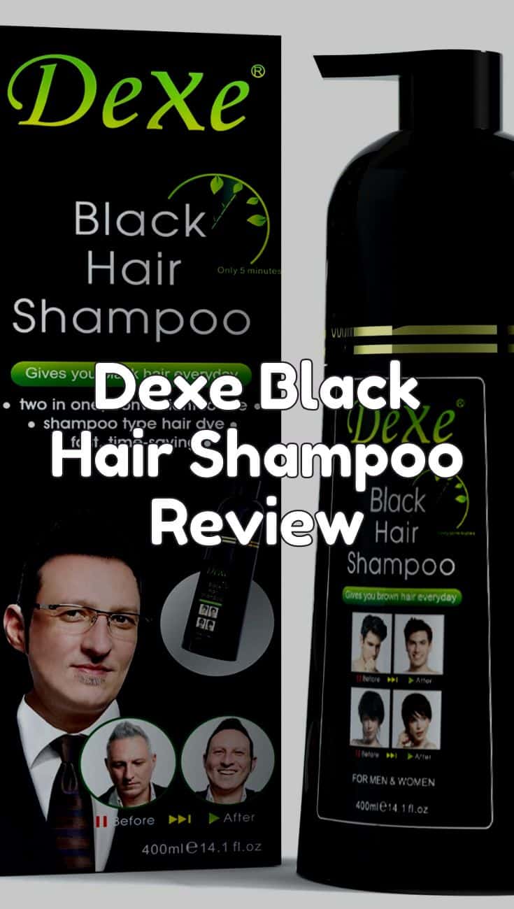 dexe black hair shampoo review