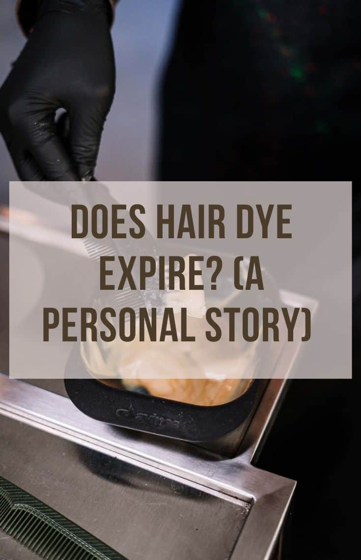 does hair dye expire