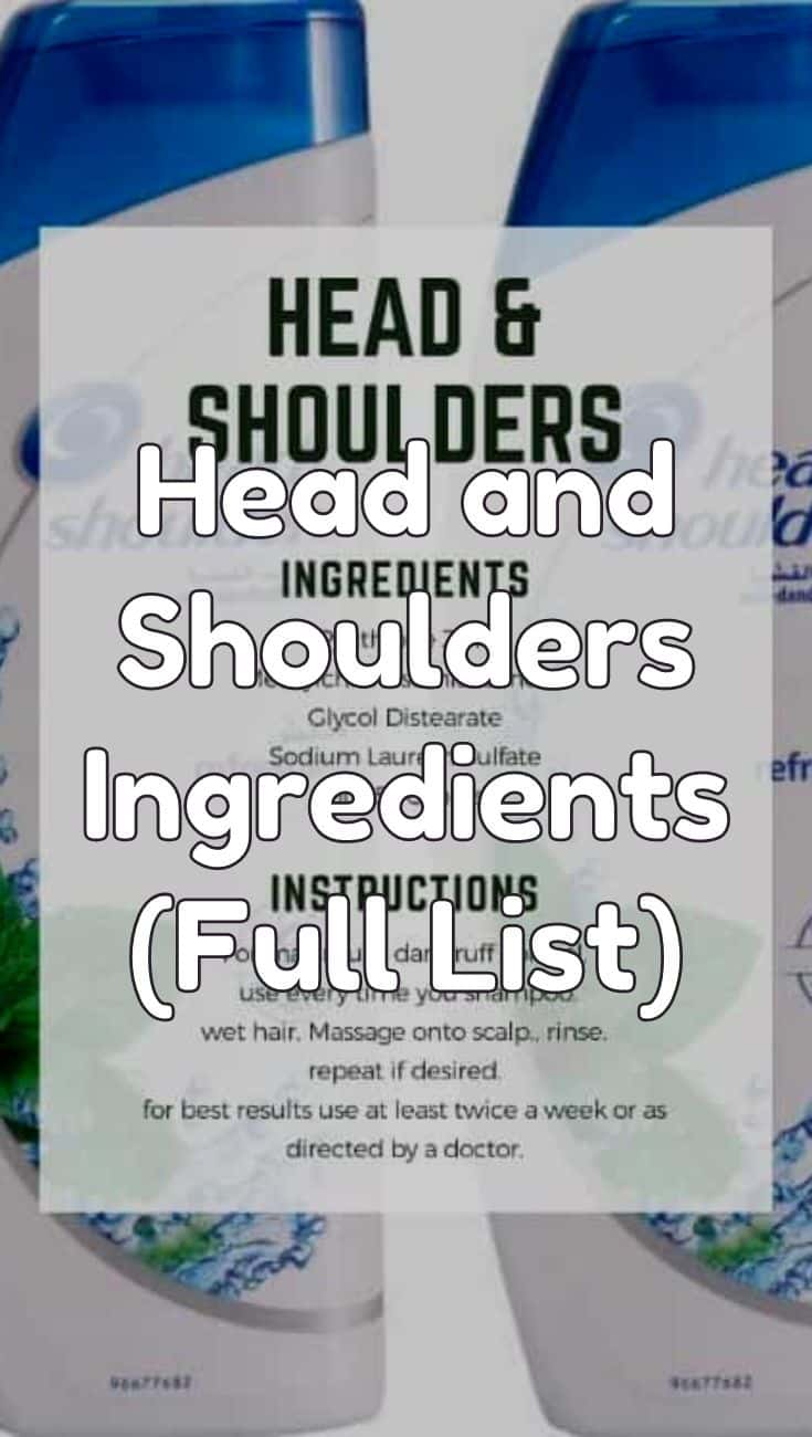 head and shoulders ingredients
