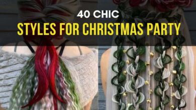 40 chic hairstyles for christmas party