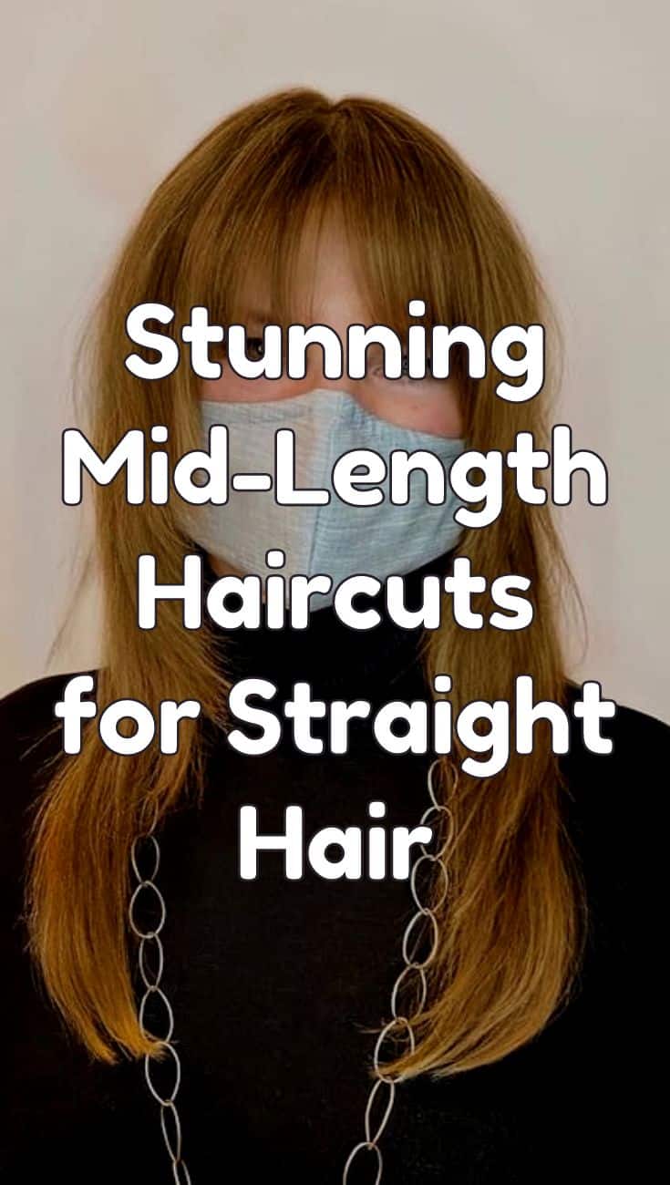 50 stunning medium length haircuts for straight hair