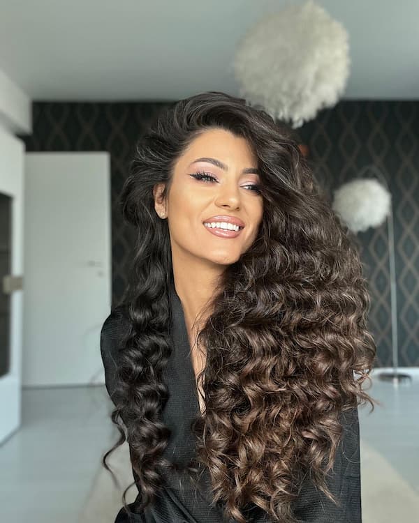 Extra Long Wide Curly Hair