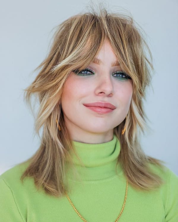 50 Elegant Medium Length Shag Haircuts You'll Love