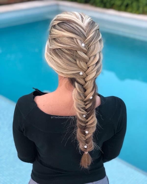 Simple French Fishtail