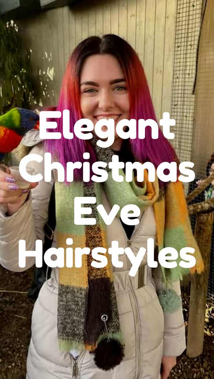 elegant christmas eve hairstyles