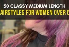 medium length hairstyles for women over 50