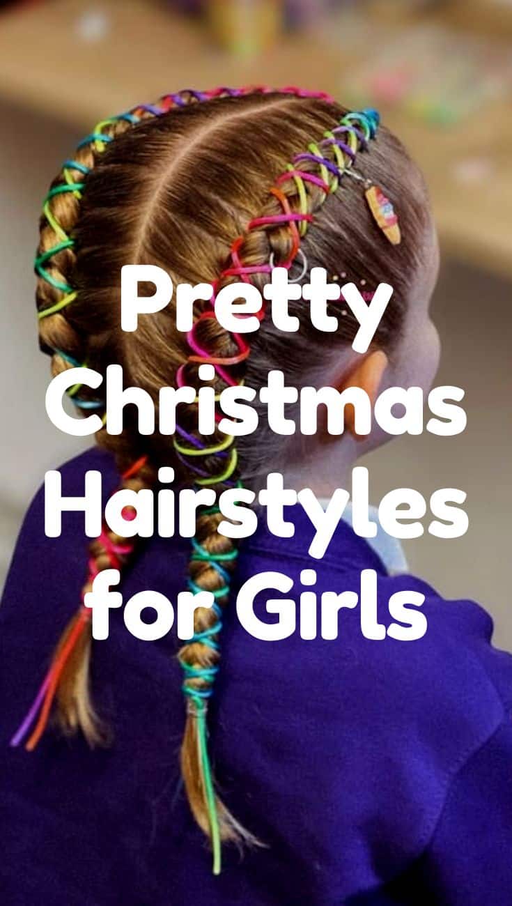 pretty christmas hairstyles for girls