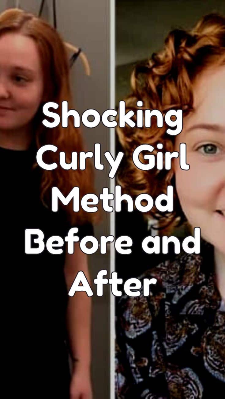 shocking curly girl method before and after