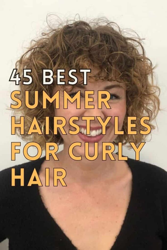 45 Cool Summer Hairstyles for Curly Hair