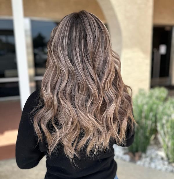 Ash Blonde Balayage