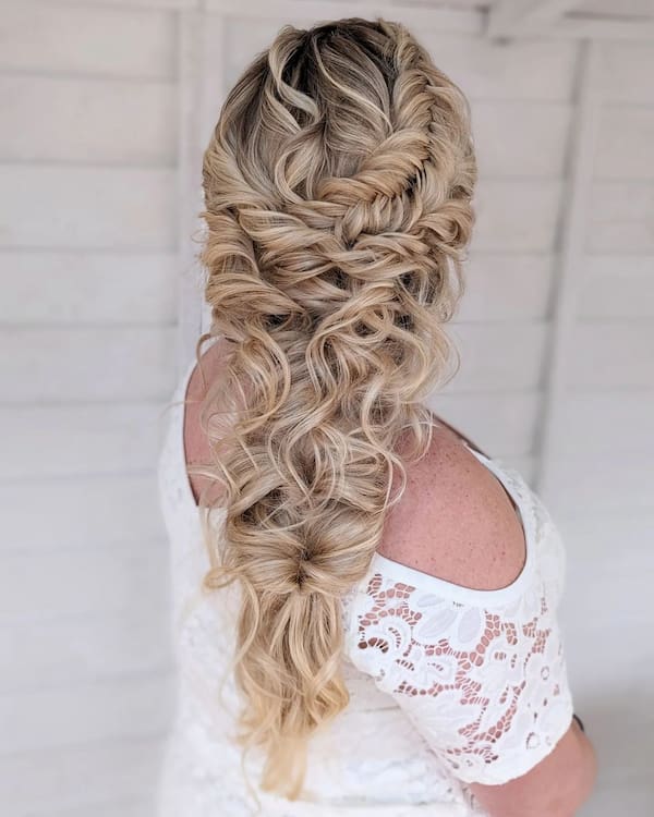 Boho Mermaid Bridal Hair