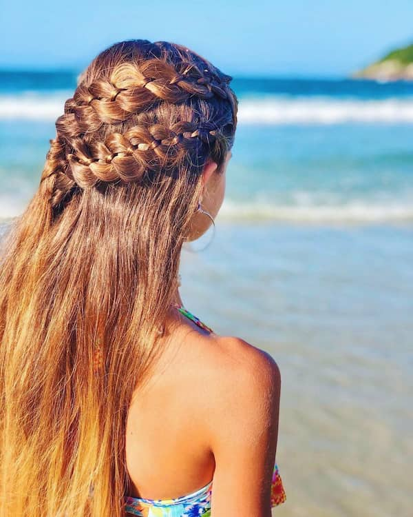 Double Beach Braids