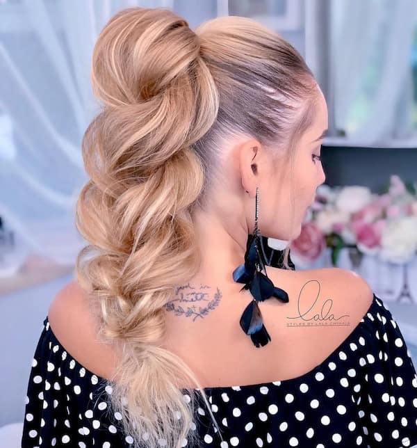 Large Bubble Ponytail