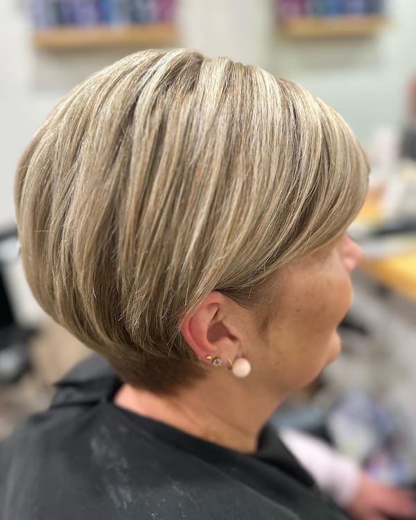 Thick Short Haircut