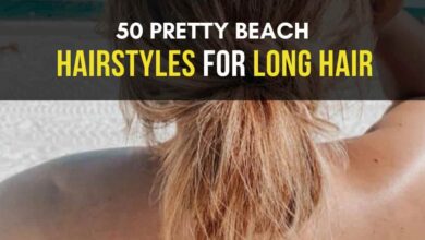 50 Pretty Beach Hairstyles for Long Hair