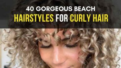 BEST Beach Hairstyles for Curly Hair