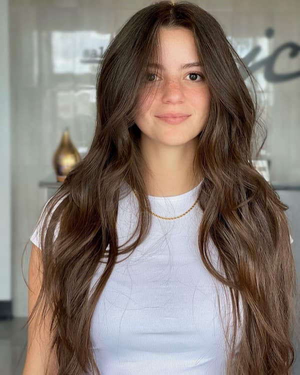 Light Wavy Long Haircut