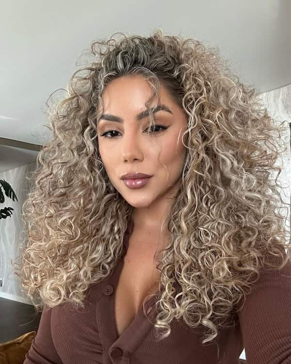 Thick Curly Haircut