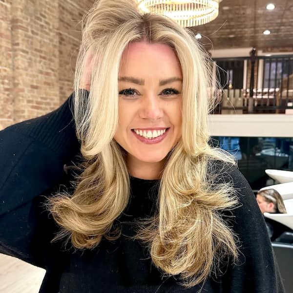 Winter Blonde Haircut