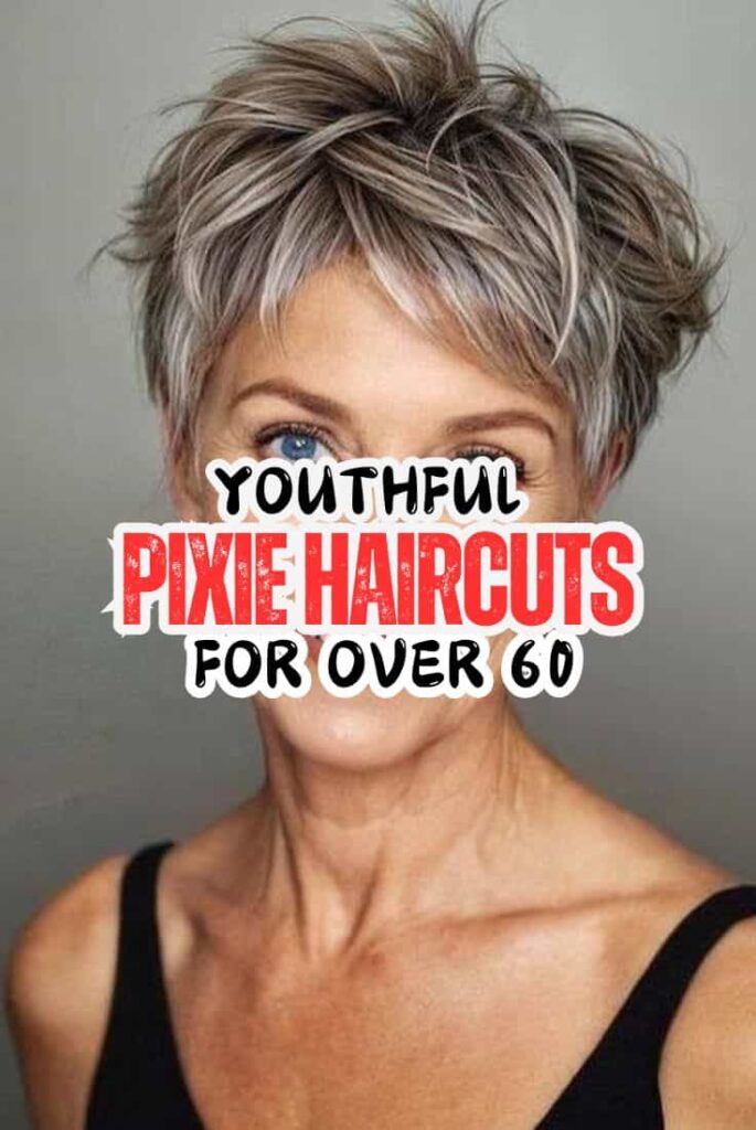 Adorable Pixie Haircuts for Women Over 60