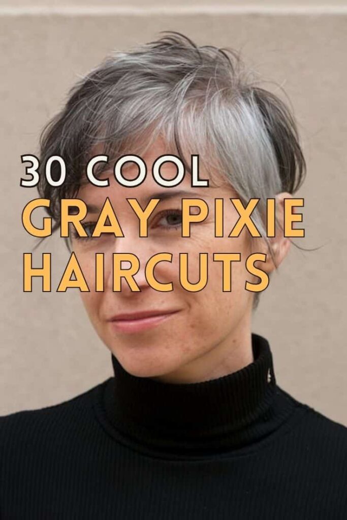 Stunning Gray Pixie Haircuts for All Ages
