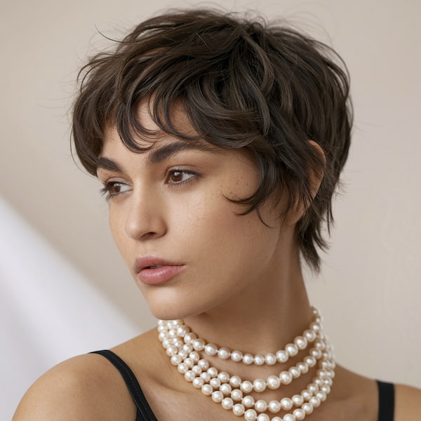 Statement Wavy Pixie