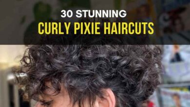 Best and Stunning Curly Pixie Cut
