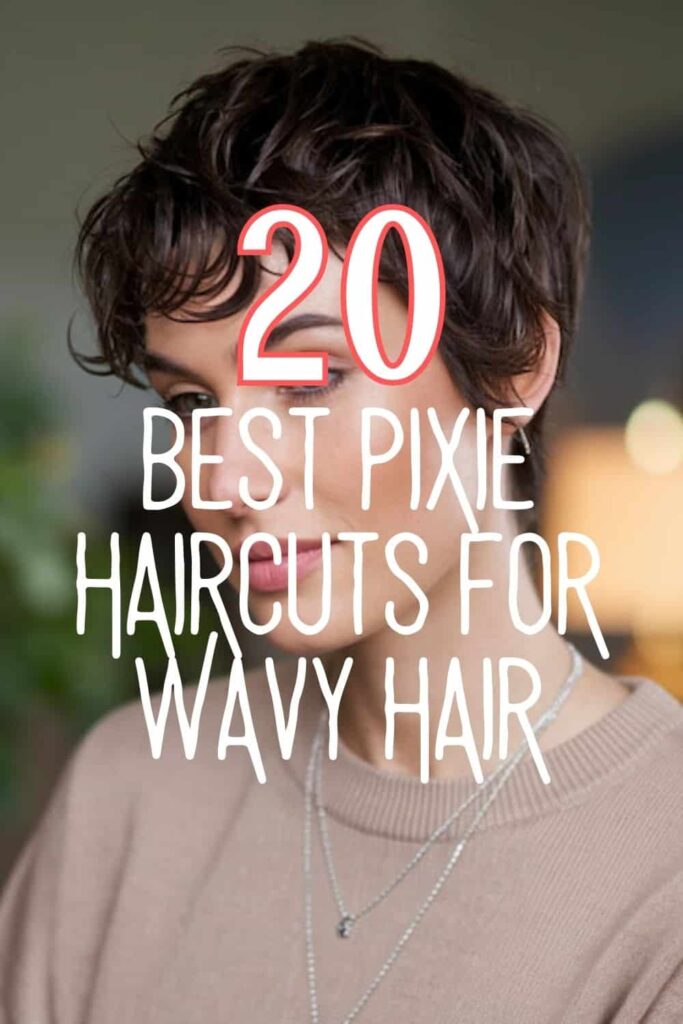 Trendy Pixie Haircuts for Wavy Hair