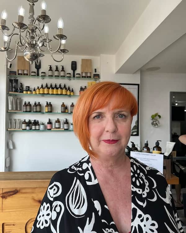 Angled Haircut with Longer Side